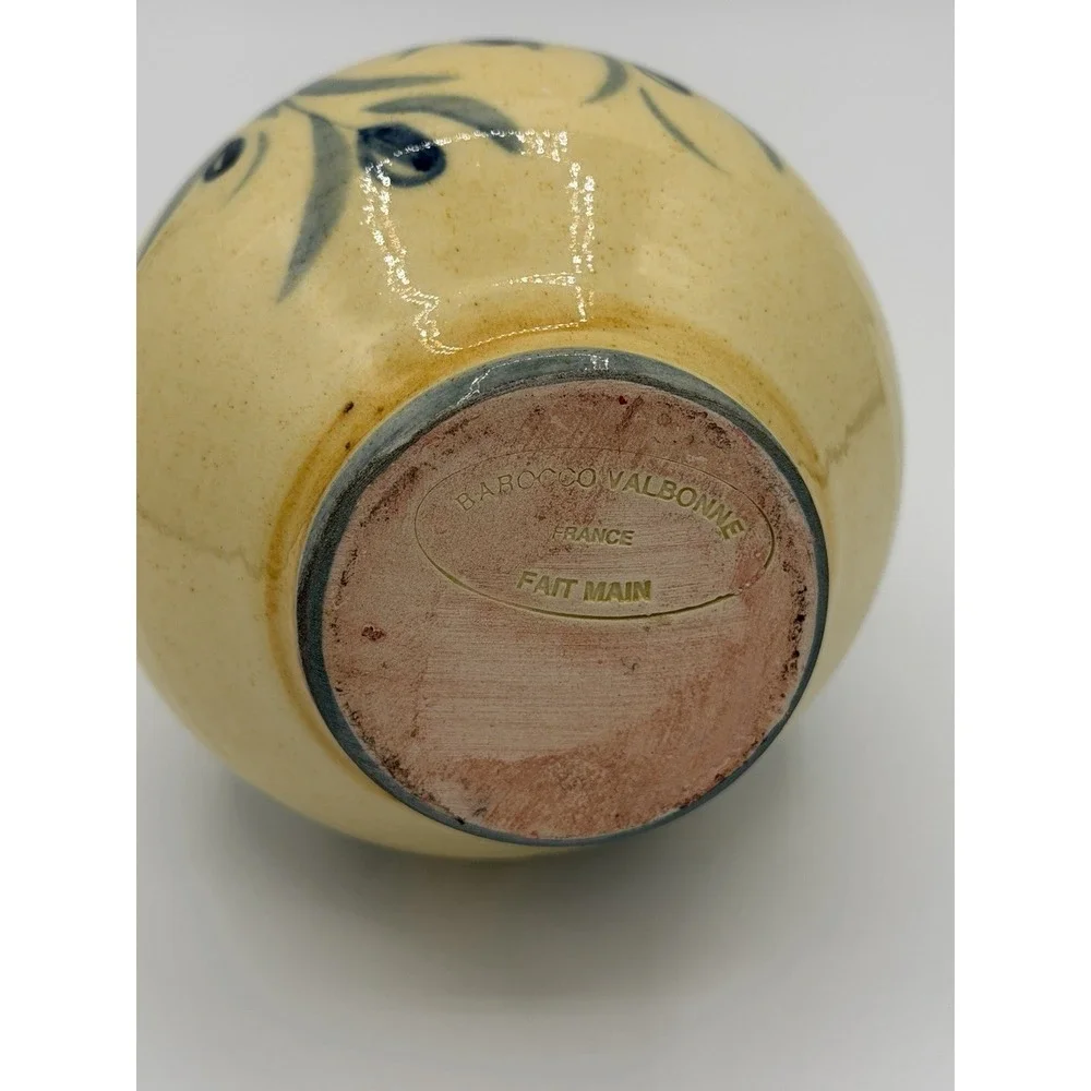Vintage Barocco Valbone Oil Dispenser 9 Inch Tall Made In France